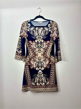 The Haani Boho Paisley Shift Dress